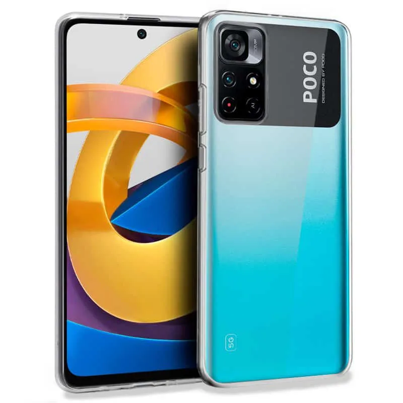 Capa Xiaomi Poco M4 Pro 5G Silicone UltraFino - Transparente