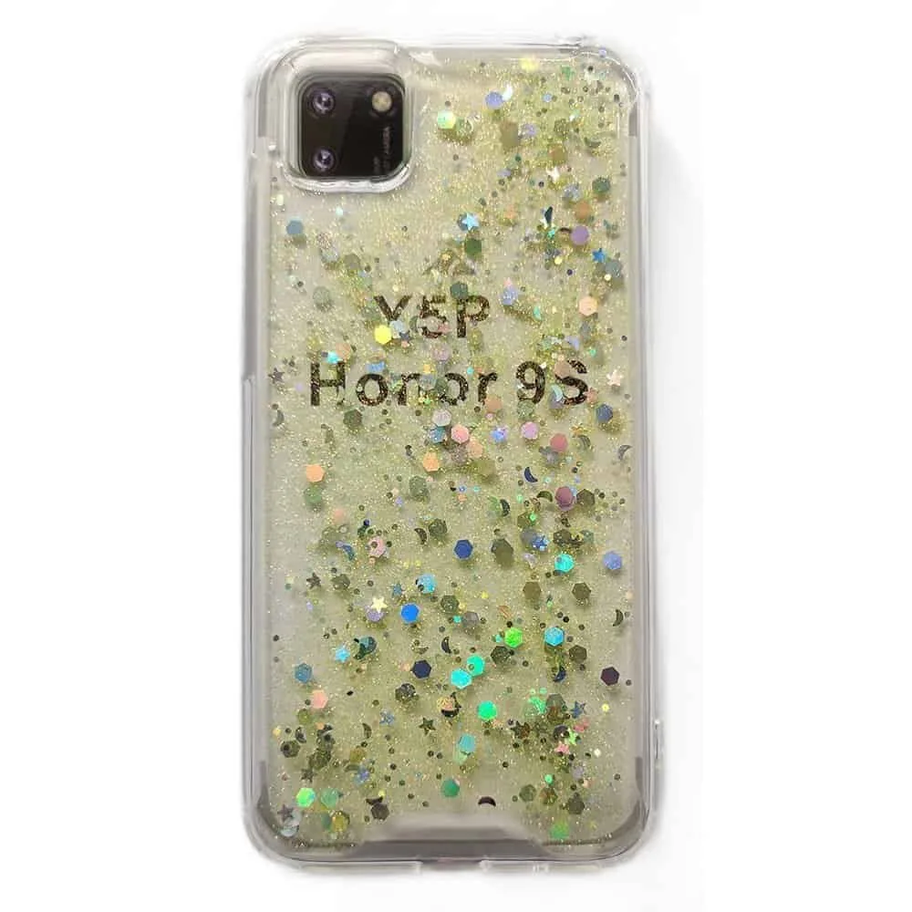 Capa Antichoque Brilhante Huawei Y5P - Dourado