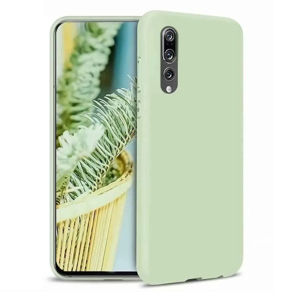 Capa Huawei P20 Pro Silicone Liquido Verde