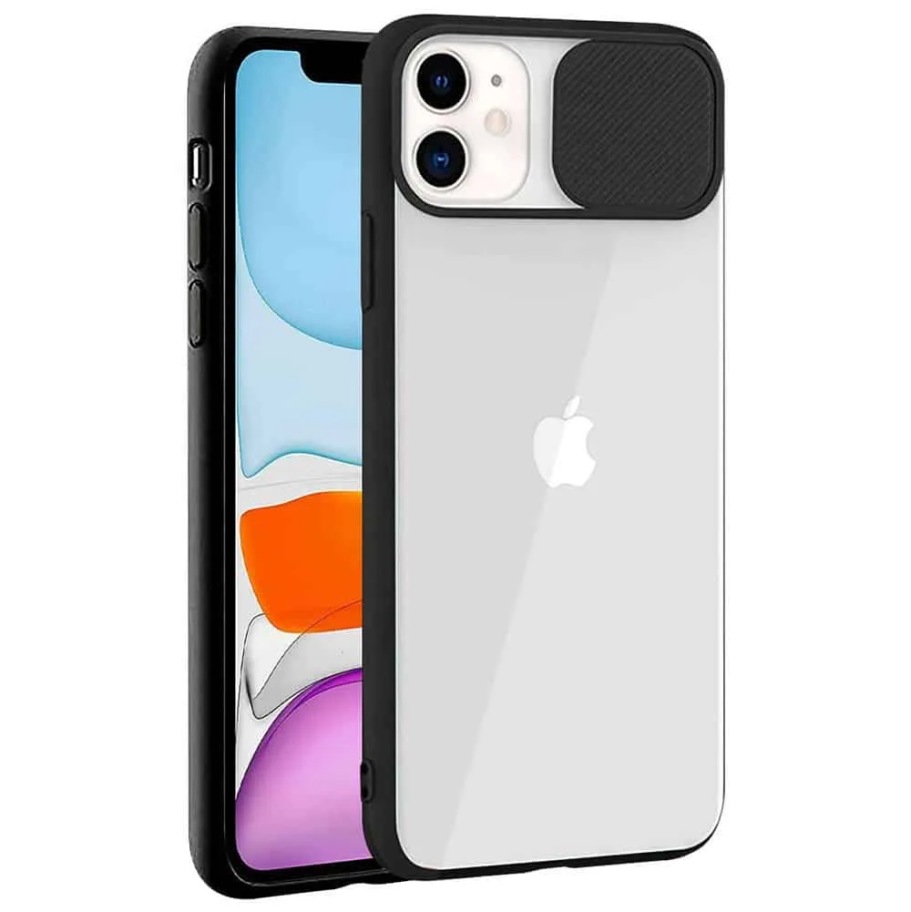 Capa iPhone 12 Mini Protecao de Camera - Preto