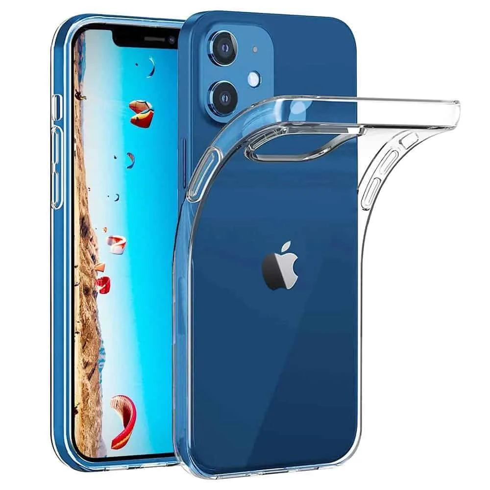 Capa iPhone 12 Mini Silicone Premium Transparente