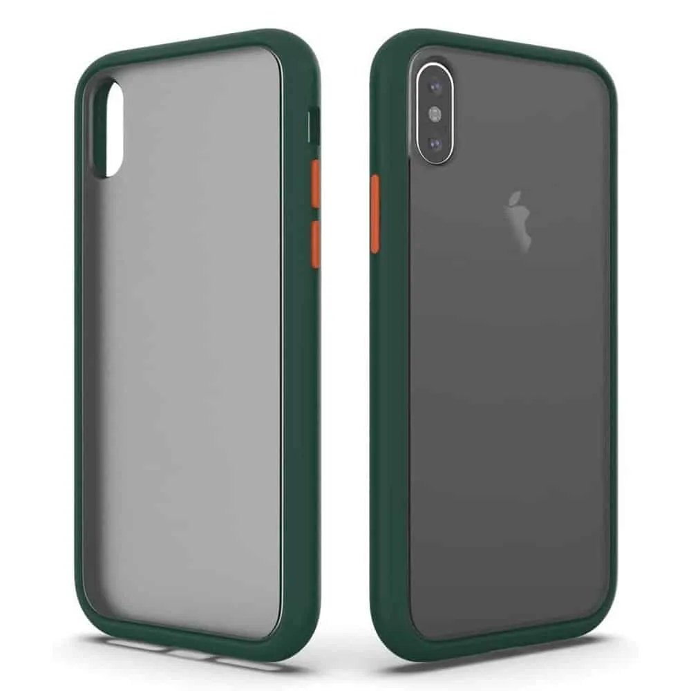Capa iPhone XR Hybrid Matte - Pinheiro Verde