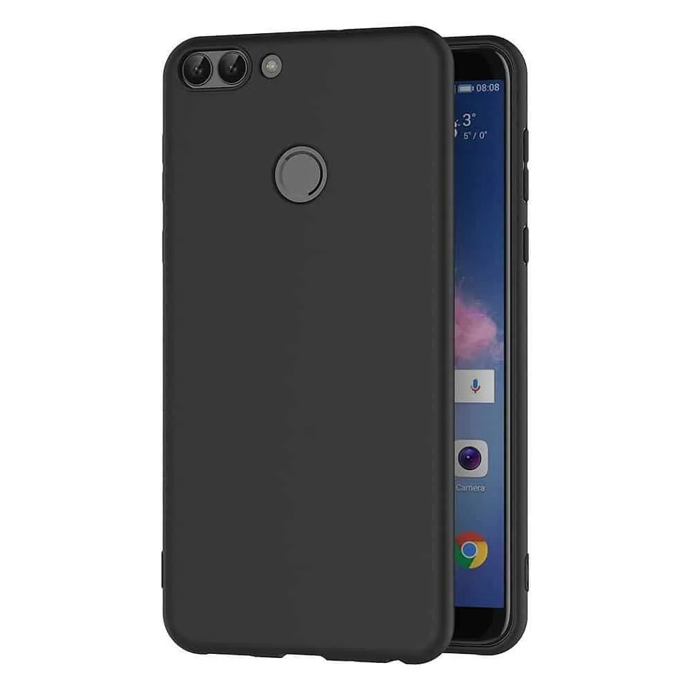Capa Huawei P Smart Silicone Ultrafino - Preta