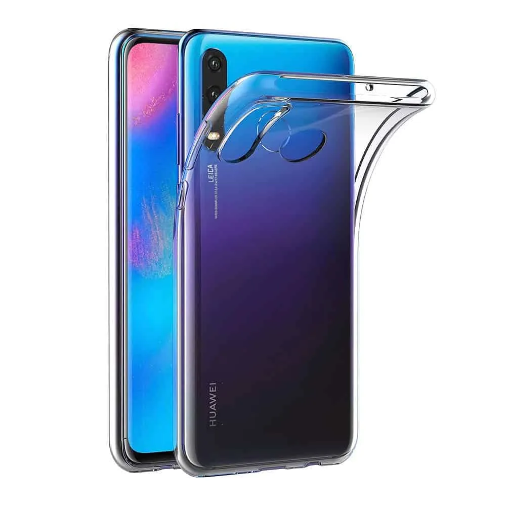 Capa Huawei P30 Lite Silicone Premium Transparente