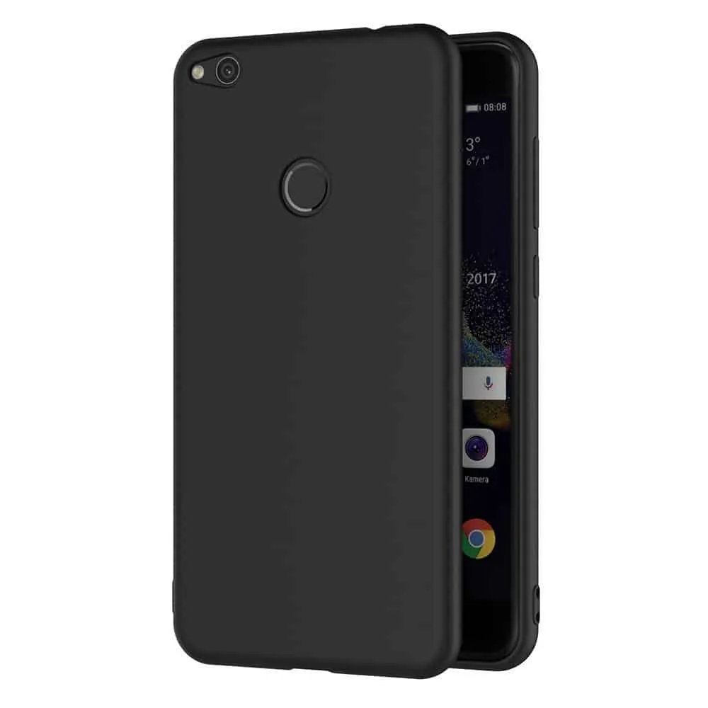 Capa Huawei P8 Lite 2017 Silicone Ultrafino - Preta