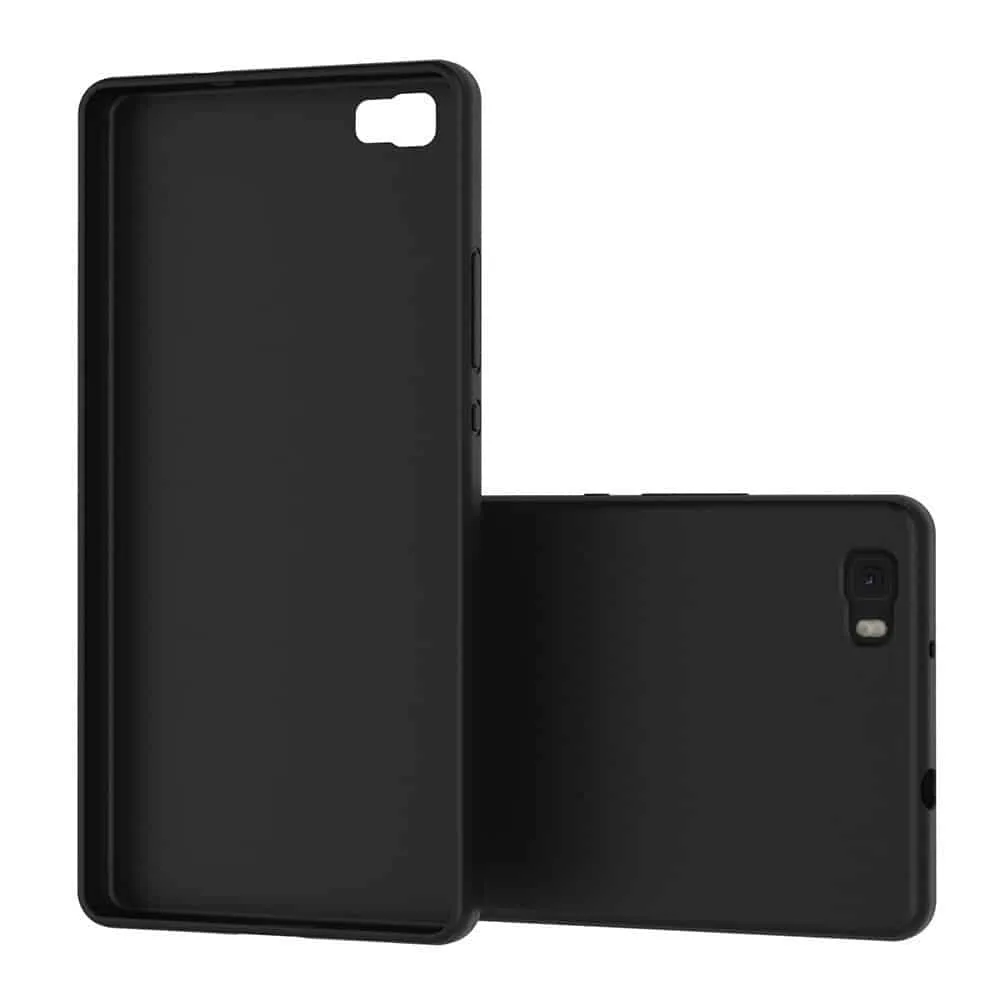 Capa Silicone Huawei P8 Lite Preta