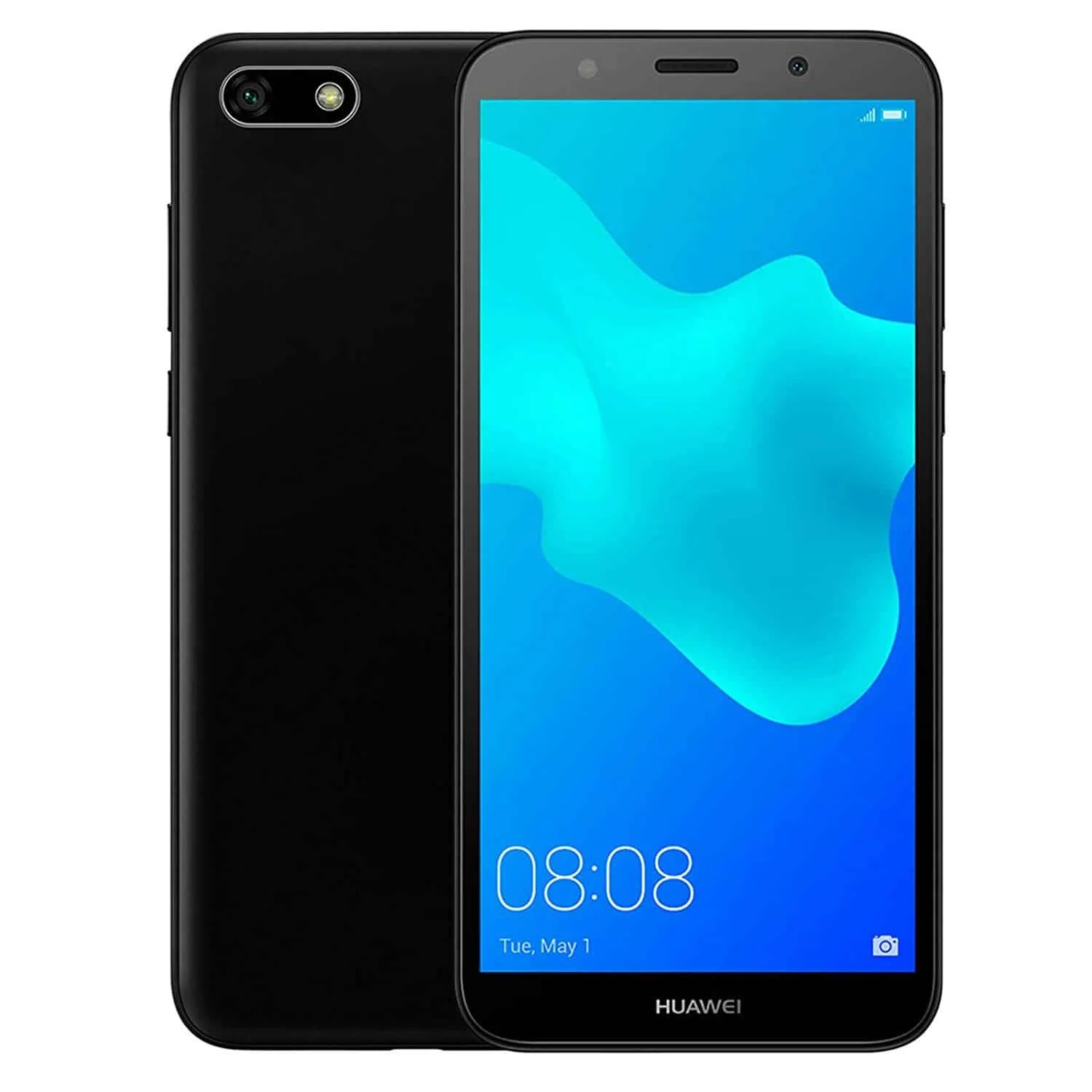 Capa Silicone Huawei Y5 2018 Preta