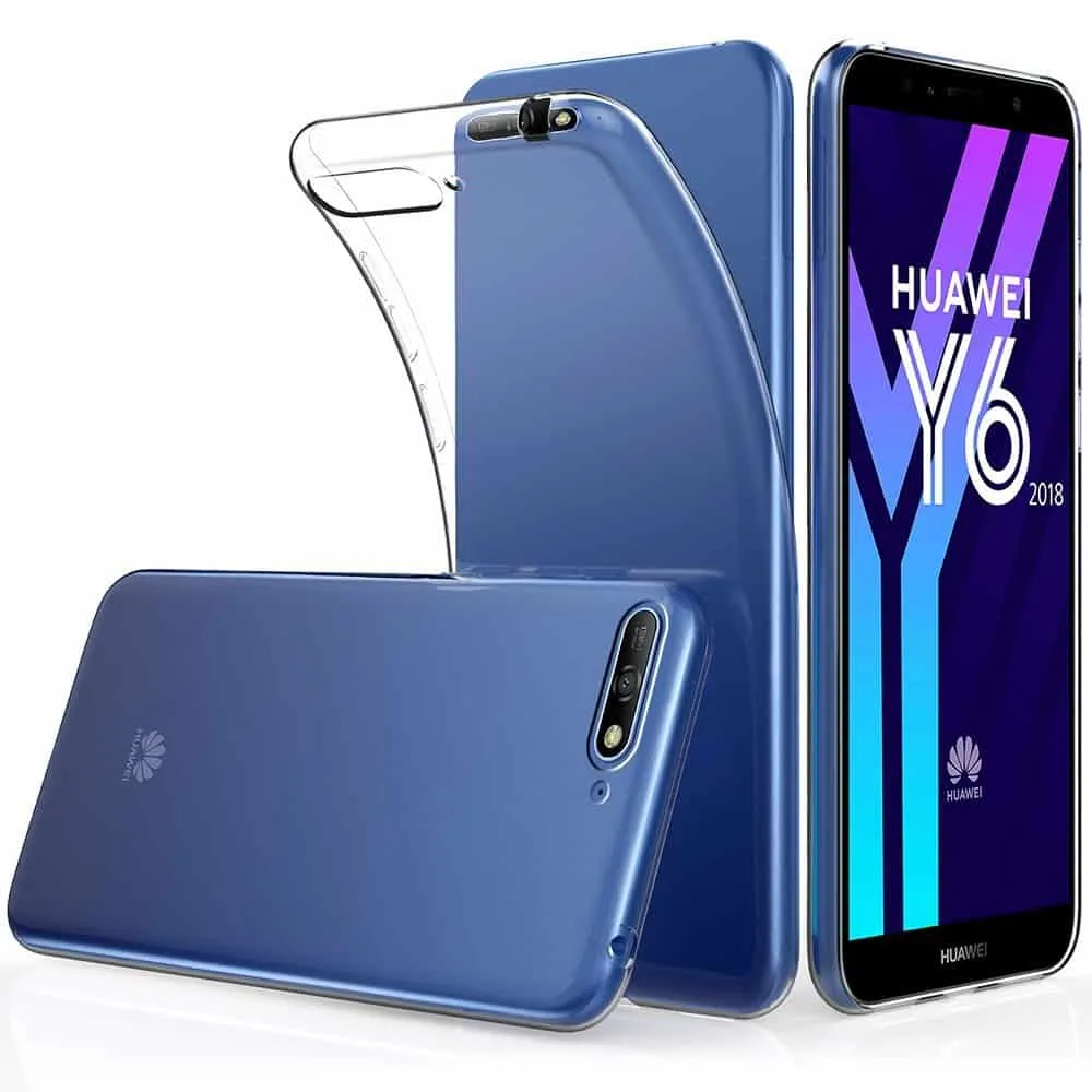 Capa Huawei Y6 2018 Silicone Ultrafino - Transparente
