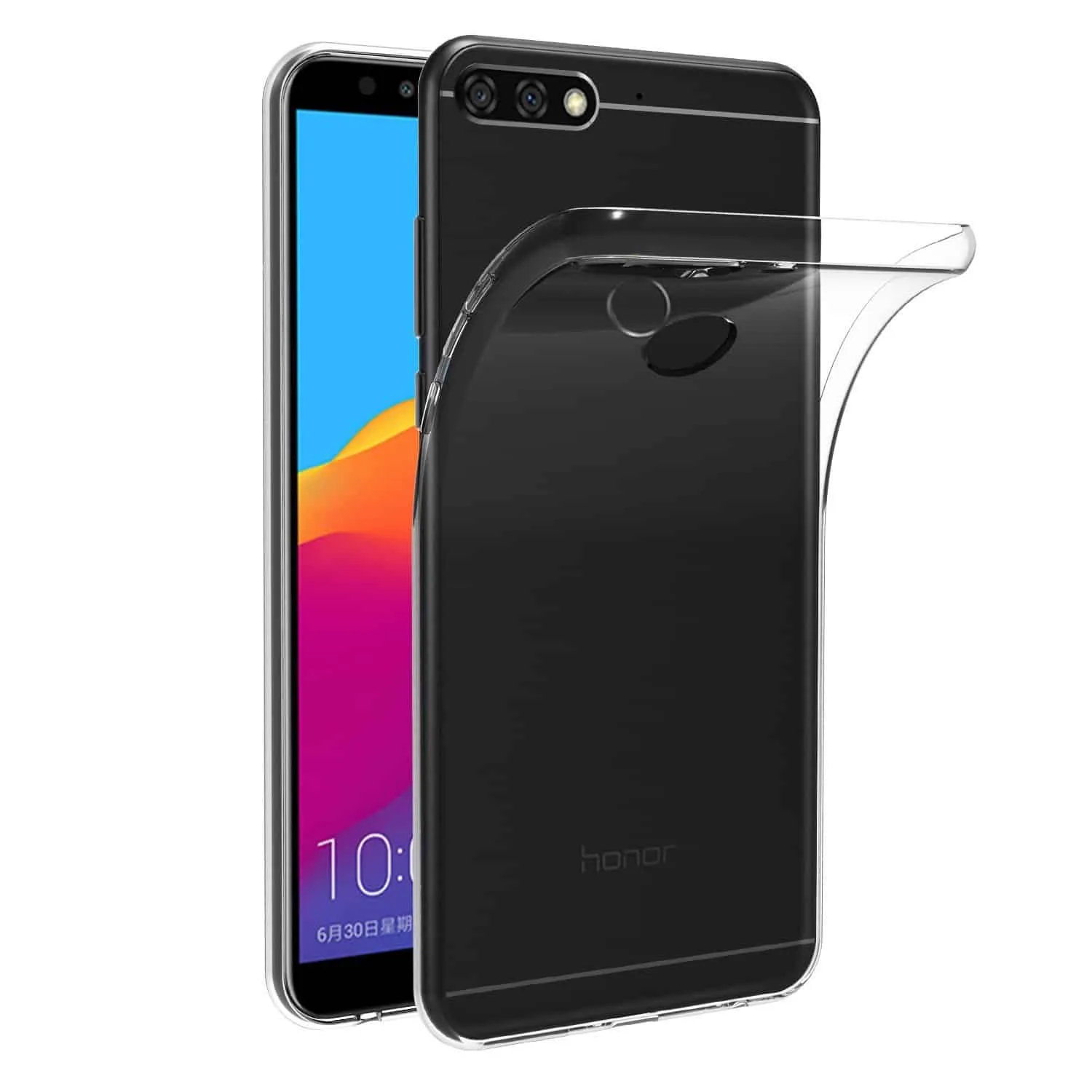 Capa Huawei Y7 2018 Silicone Ultrafino - Transparente