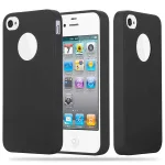 Capa Silicone iPhone 4 | iPhone 4S Preta