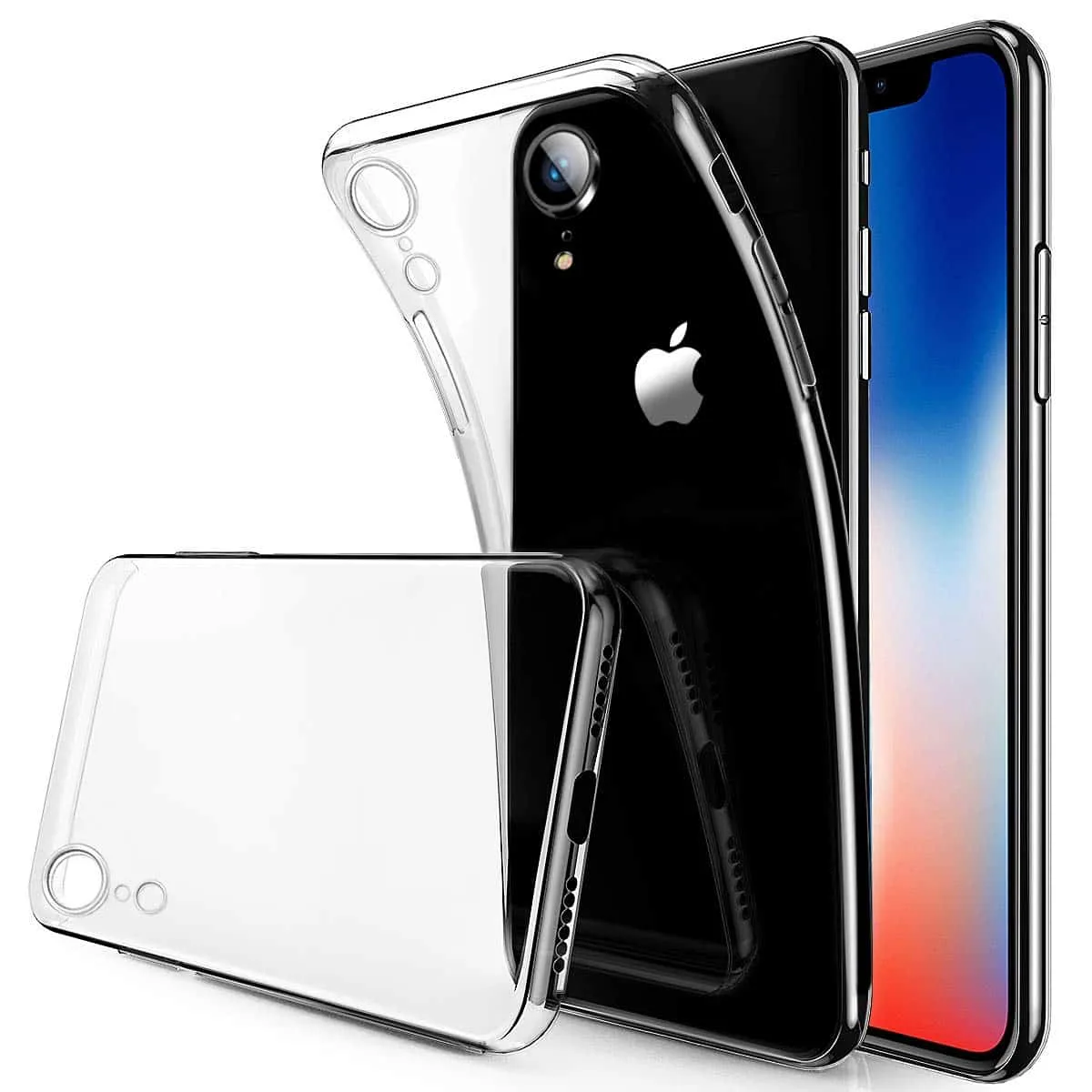 Capa iPhone XR Silicone Premium - Cristal Transparente