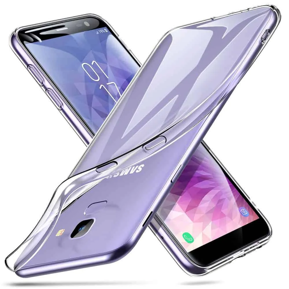 Capa Samsung Galaxy J6 2018 Silicone Premium Transparente