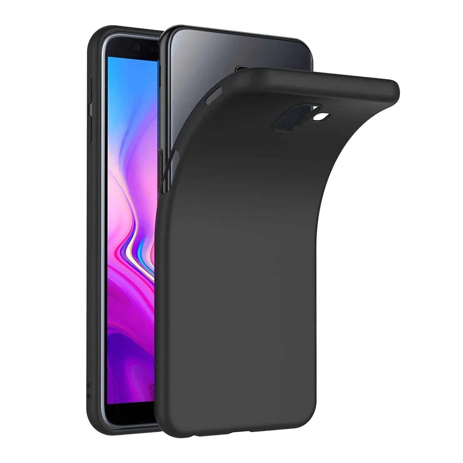Capa Samsung Galaxy A6 2018 Silicone Ultrafino - Preto