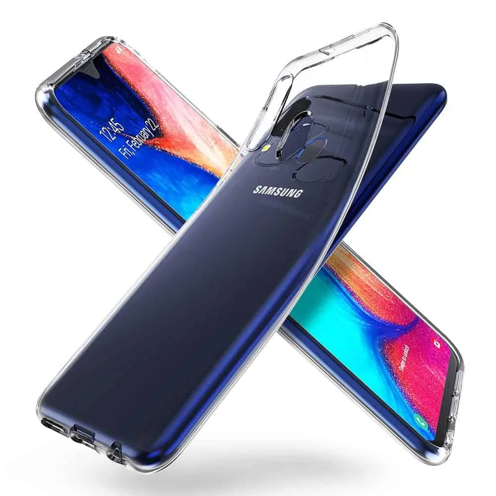 Capa Samsung Galaxy A20S Silicone Ultrafino - Transparente
