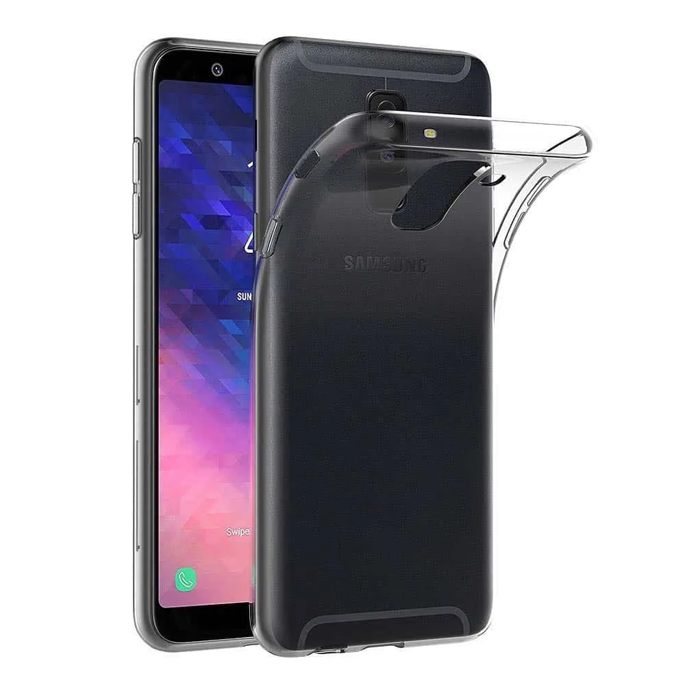 Capa Samsung Galaxy A6 Plus Silicone Ultrafino - Transparente