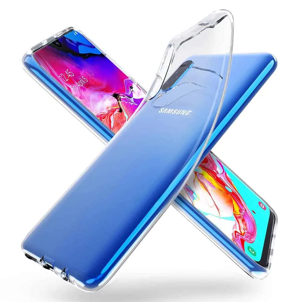 Capa Samsung Galaxy A7 2018 Silicone Ultrafino - Transparente