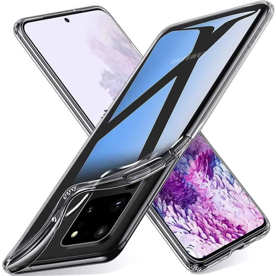 Capa Samsung Galaxy S20 Ultra Silicone Ultrafino - Transparente