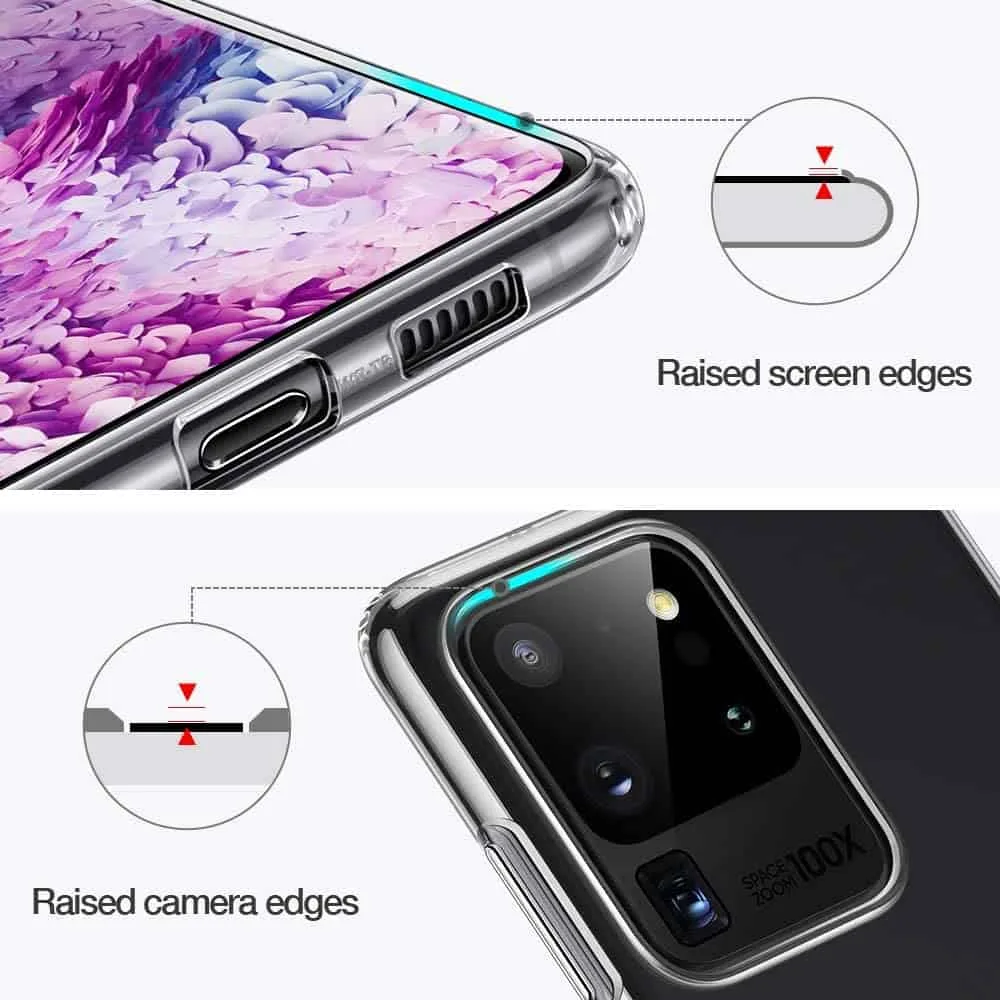 Capa Samsung Galaxy S20 Ultra Silicone Ultrafino - Transparente - Image 3