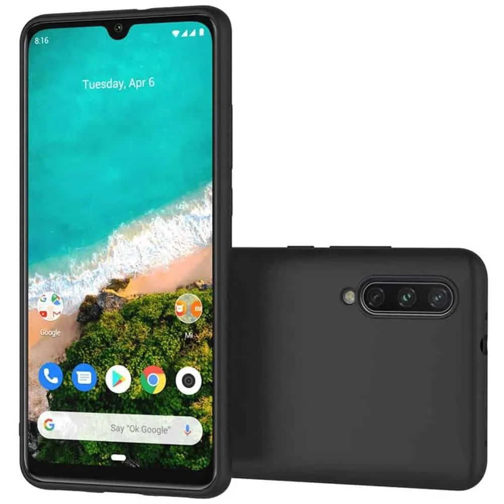 Capa Xiaomi Mi CC9E Silicone Ultrafino - Preto