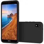 Capa Silicone Xiaomi Redmi 7A - Preta