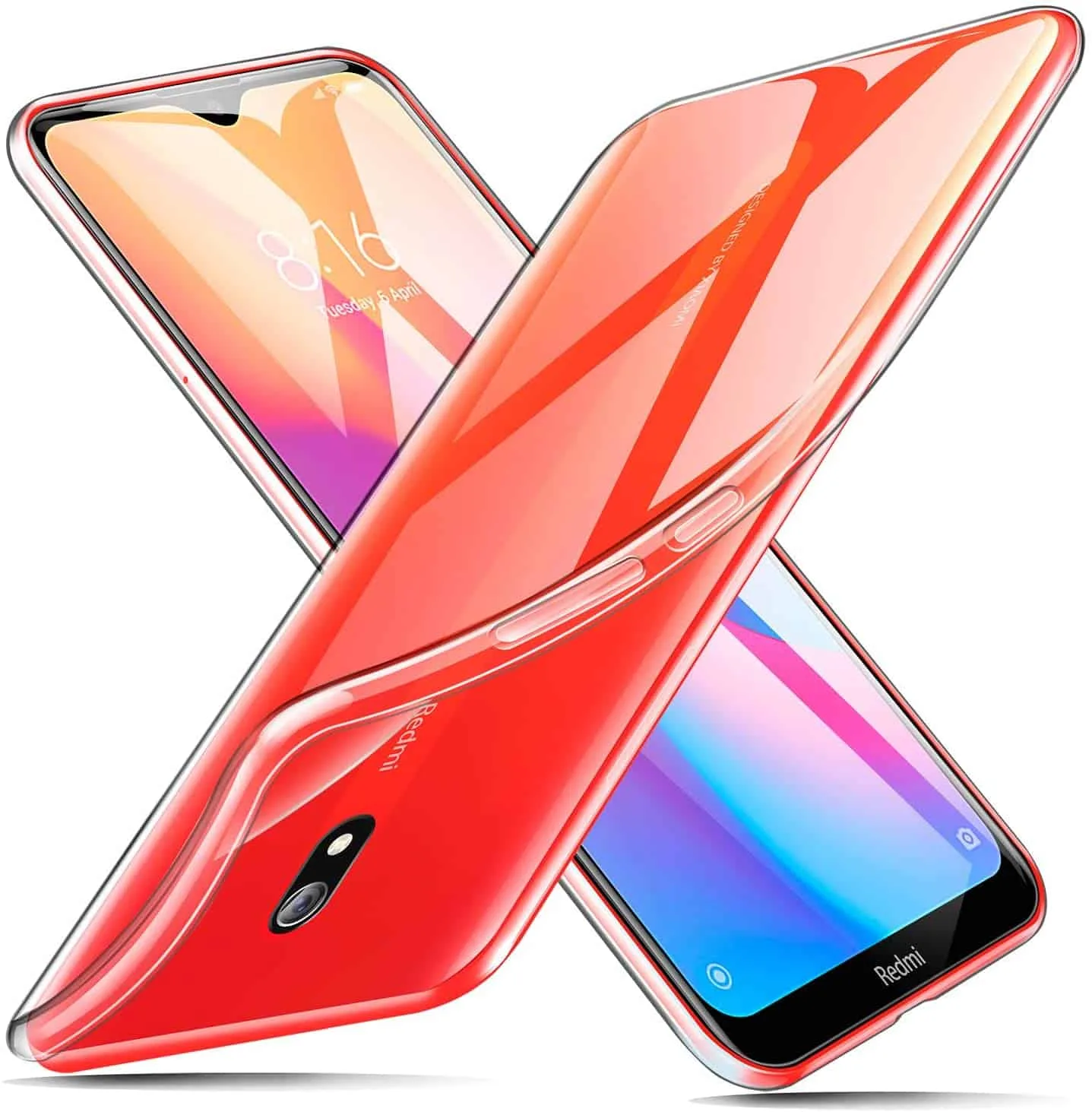 Capa Xiaomi Redmi 8A Silicone Ultrafino - Transparente