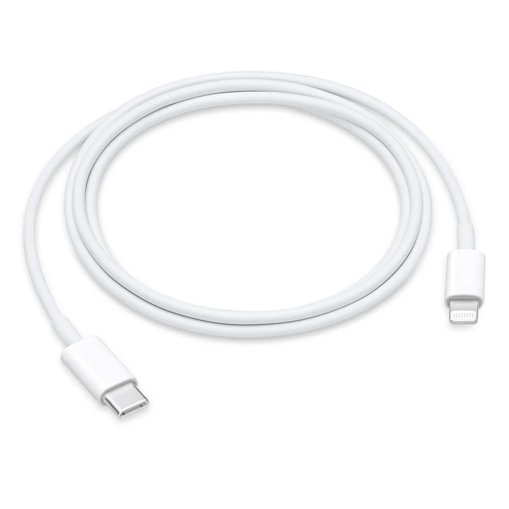Cabo USB C para iPhone Lightning 2.1A - 2M - Branco