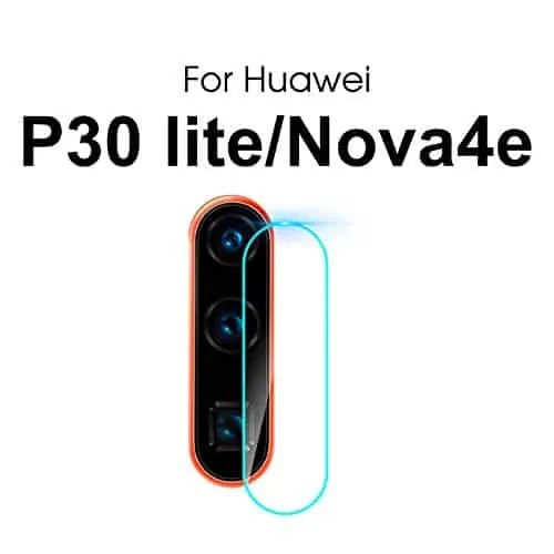 Película de Vidro Temperado Câmera Traseira Huawei P30 Lite