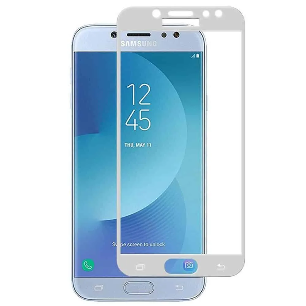 Pelicula de Vidro Temperado Samsung Galaxy A3 2017 - 5D Branco