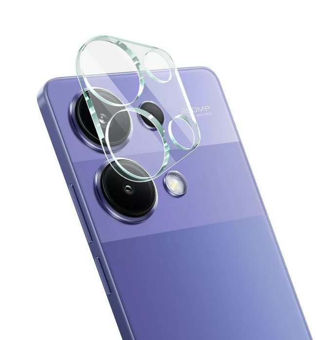 Película de Vidro Temperado Câmera Traseira Xiaomi Poco M6 Pro 4G