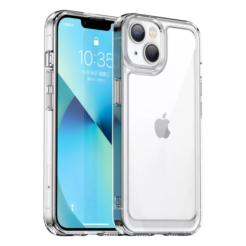 Capa iPhone 15 Plus Silicone Space Anti-Amarelado