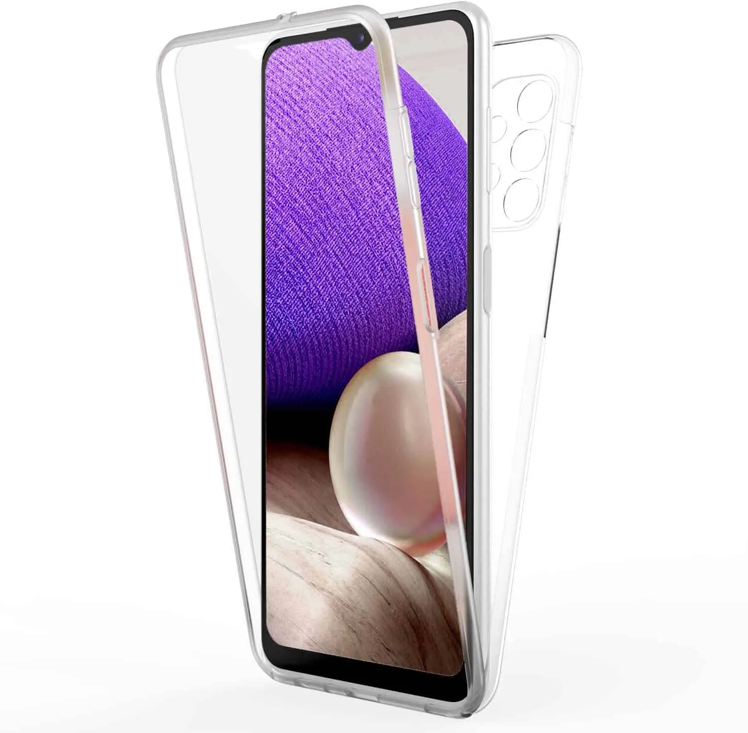 Capa 360 Samsung Galaxy A32 - Full Cover Transparente