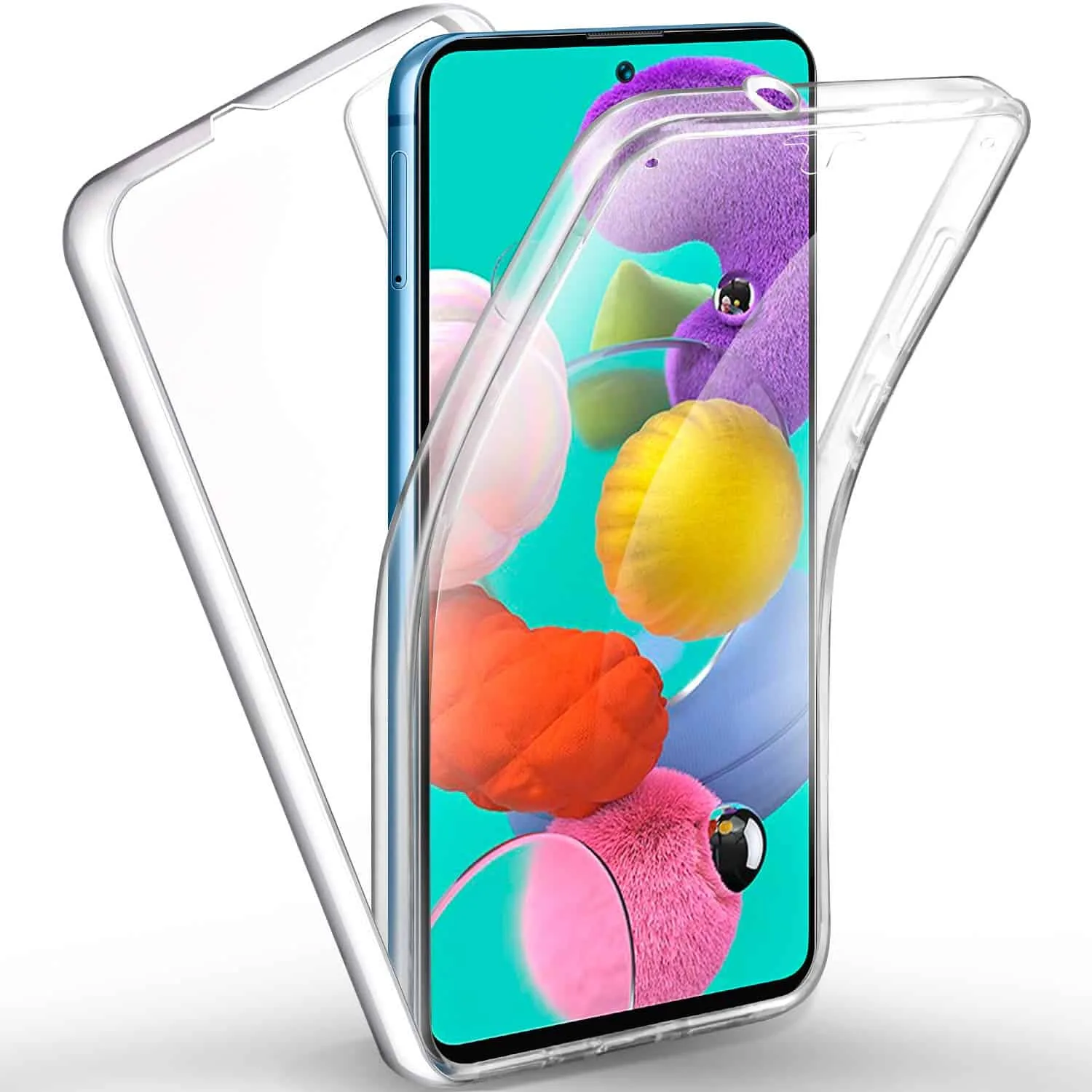 Capa 360 Samsung Galaxy A70 - Full Cover Transparente