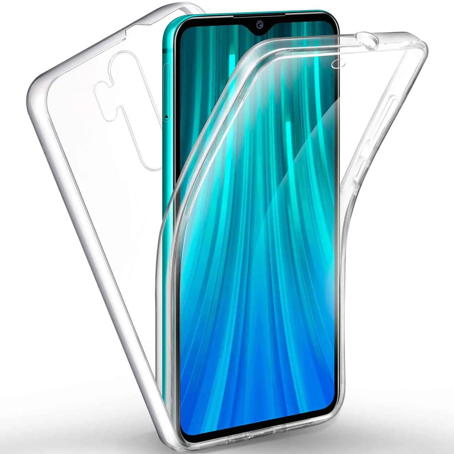 Capa 360 Xiaomi Redmi Note 8 Pro - Full Cover Transparente