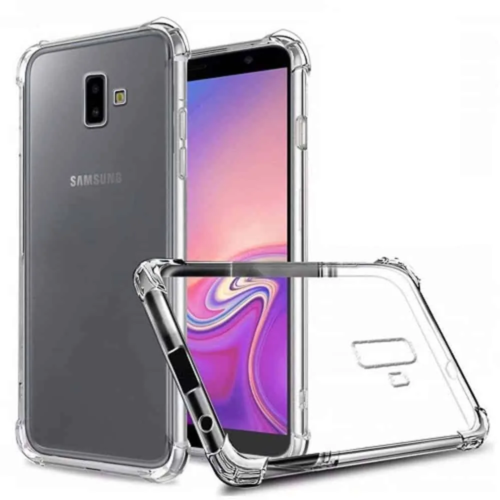 Capa Samsung Galaxy J6 Plus Anti Choque - Transparente