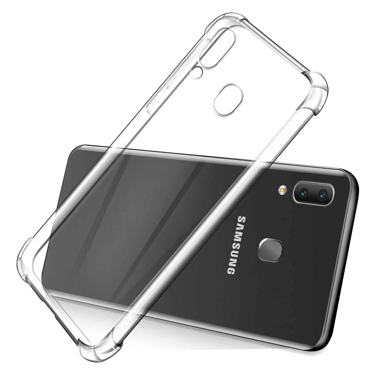 Capa Samsung Galaxy A20e Anti Choque - Transparente