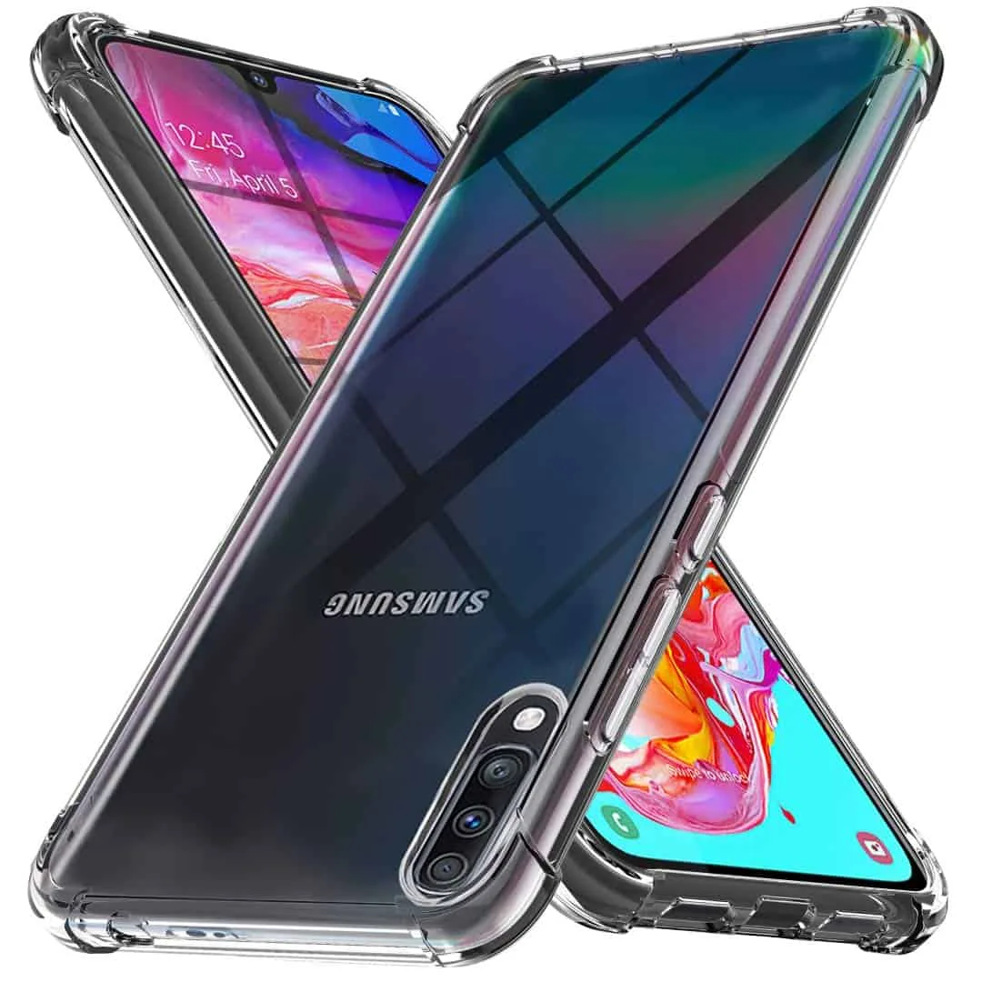 Capa Samsung Galaxy A70 Anti Choque - Transparente