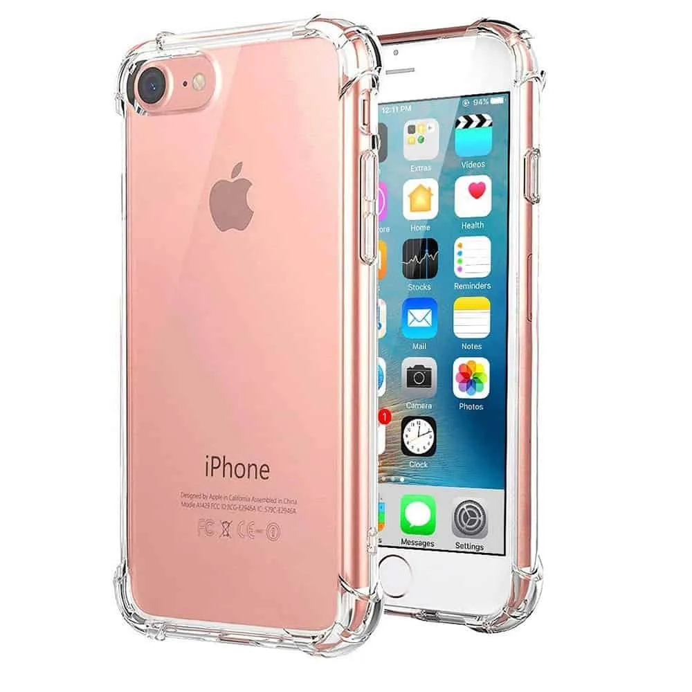 Capa iPhone 7 | iPhone 8 | SE 2020 | SE 2022 Anti Choque Transparente