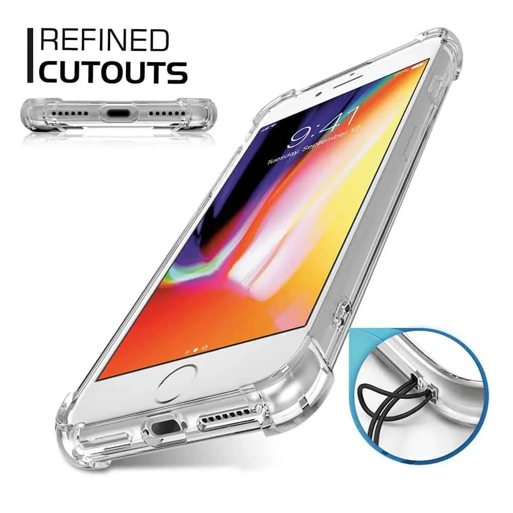 Capa iPhone 7 Plus | iPhone 8 Plus Anti-Choque - Transparent - Image 5