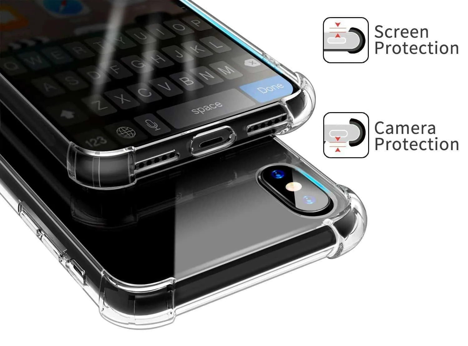 Capa iPhone Xs Max Anti Choque Transparente - Image 4