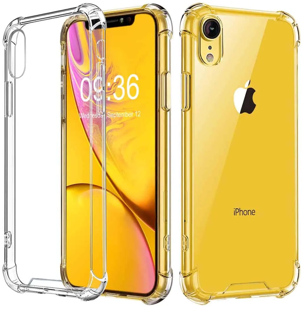 Capa iPhone XR Anti-Choque -Transparent