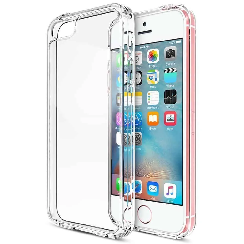 Capa iPhone 5 | 5S | SE Anti Choque - Transparente