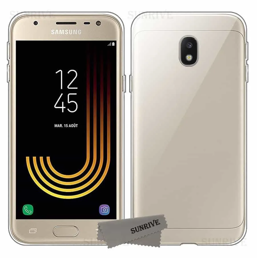 Capa Samsung Galaxy J3 2017 Silicone Premium - Transparente