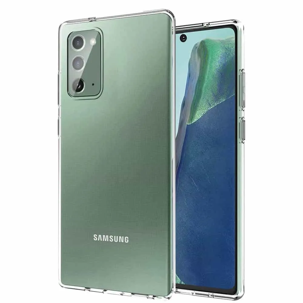 Capa Samsung Galaxy Note 20 Silicone Premium - Cristal Transparente