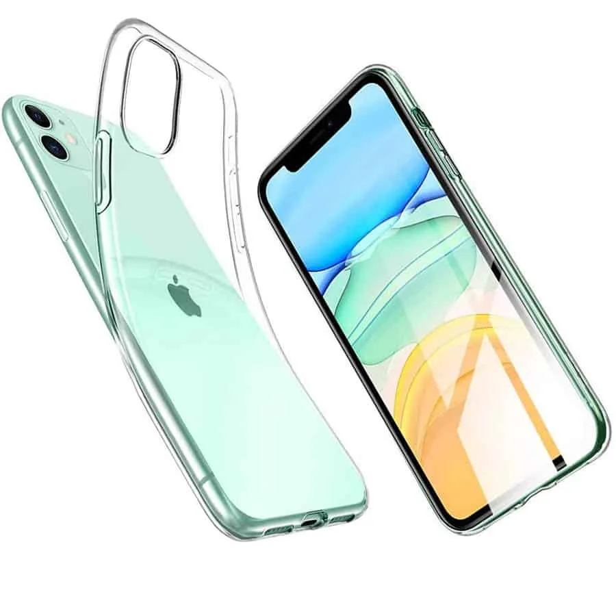 Capa iPhone 11 Silicone Ultrafino - Transparente
