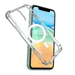 Capa MagSafe Anti-Choque para iPhone 12 Mini - Transparent