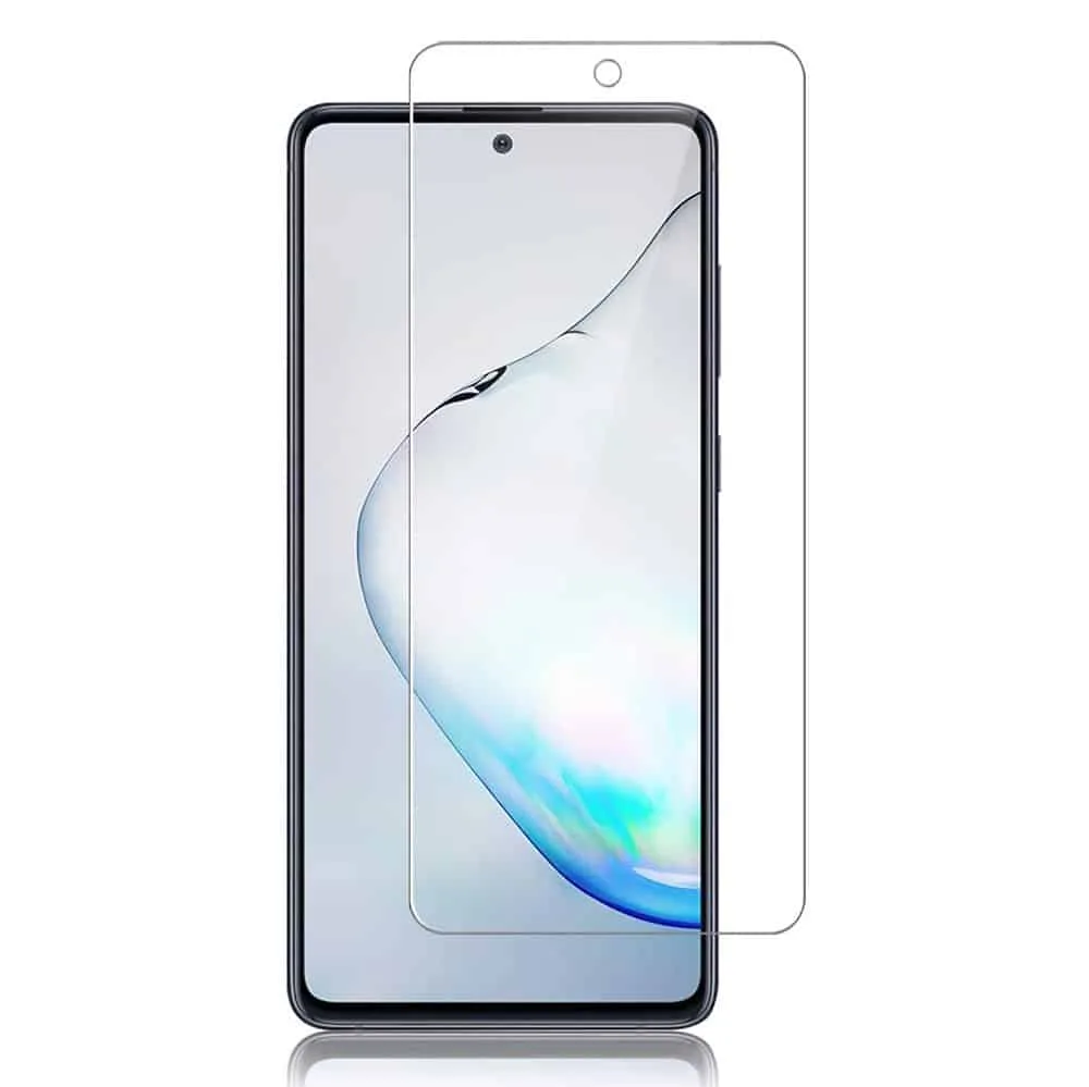 Pelicula de Vidro Temperado Samsung Galaxy Note 10 Lite - Super Transparente