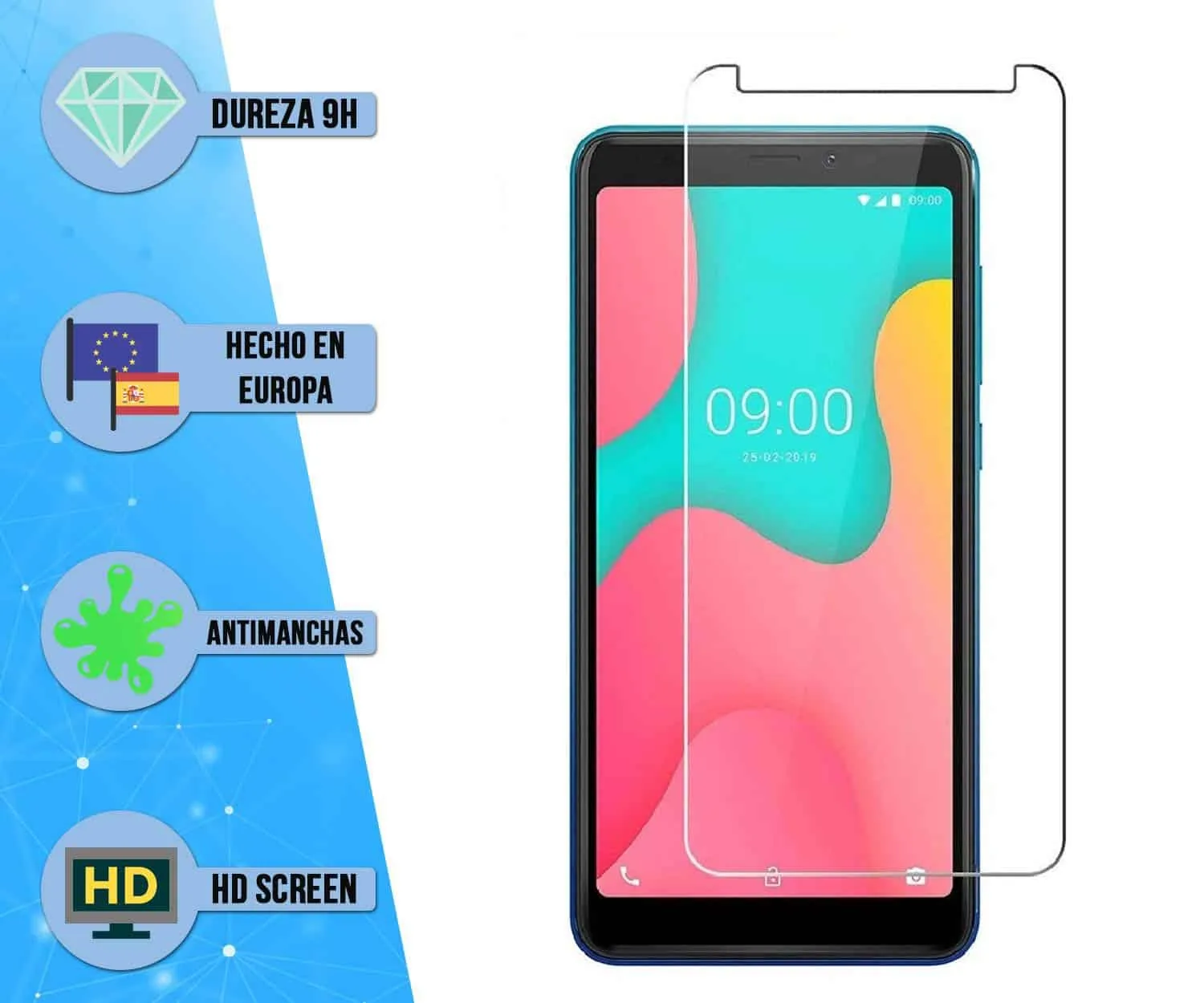 Pelicula de Vidro Temperado Wiko Y60