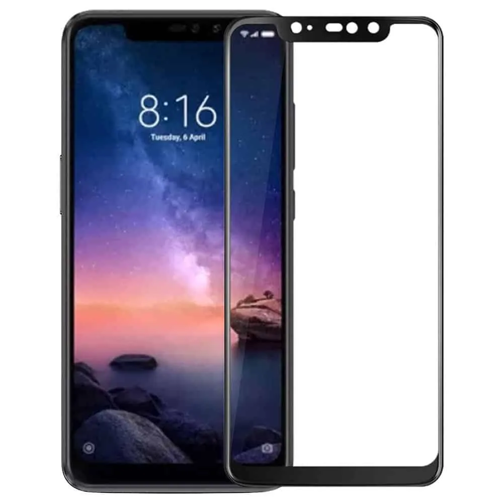 Pelicula de Vidro Temperado Xiaomi Redmi Note 6 Pro - 5D Full Glue