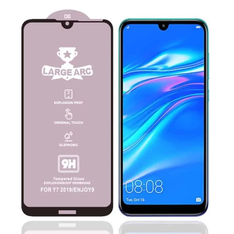 Película de Vidro Temperado Huawei Y7 2019 - Full Glue 9H Premium