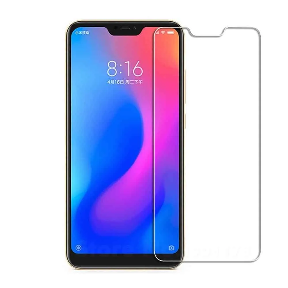 Pelicula de Vidro Temperado Xiaomi Mi A2 Lite / Redmi 6 Pro - Super Transparente